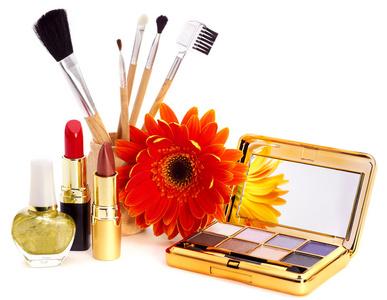 用的化妆品和花图片-用的化妆品和花素材-用的化妆品和花插画-摄图新